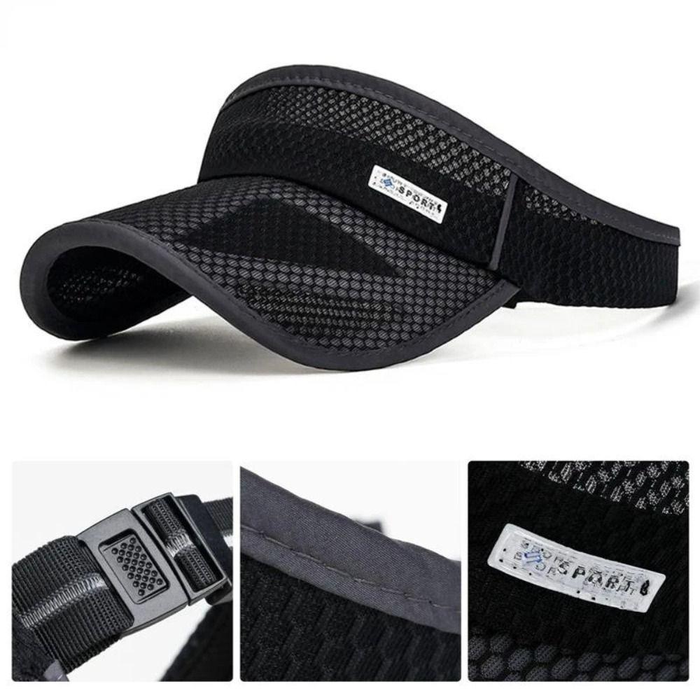 Top Empty Baseball Cap Breath Mesh Beach Hat Portable Tennis Caps  Men
