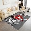 Victory Celebration Moment Floor Rug Office Rug Suitable for Entryway Living Rooms Dormitory Hallway Anti-slip Rug Anime Office Decor
