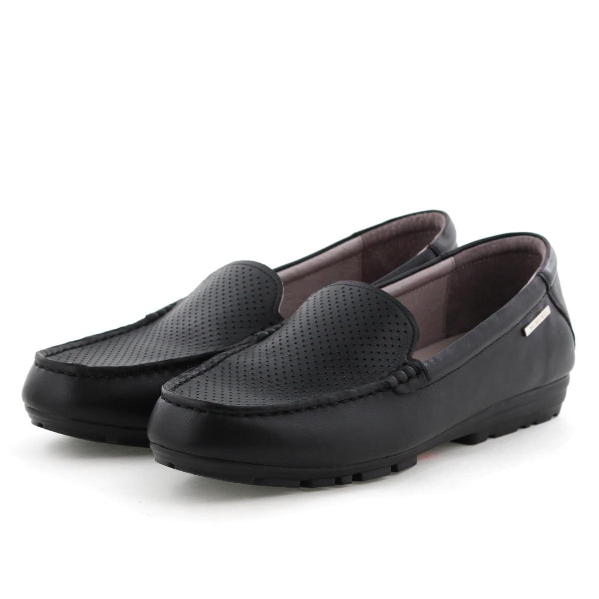 

HIMIKO/Himiko/Punched Leather Moccasins/651114 Black 245