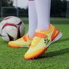 Zapatos de entrenamiento para niños y adolescentes, zapatillas de fútbol con clavos cortos, antideslizantes, resistentes al desgaste, absorbentes de golpes, de gran tamaño