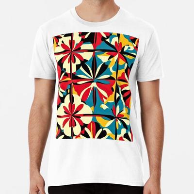 Blumen und florale Camouflage-Muster kombiniert Ca S bis 5XL Hergestellt in der AU/USA T-Shirt