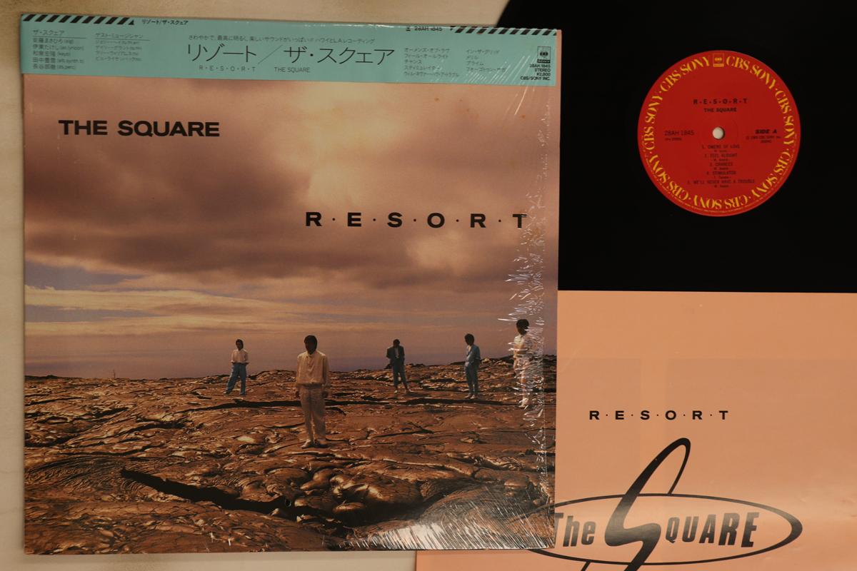 

LP Record SQUARE - Resort 28AH1845 CBS SONY 1985 Japan Obi Jazz Used