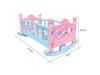 Foldable Children's Play Stroller Toy for Girls – Simulation Square Street Stall Design