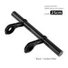 10/20/25/30cm Bicycle Handlebar Extended Bracket Bike Headlight Mount Bar Computer Holder Lamp Support Rack Alloy Fiber Stand