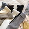 Plus Size Korean Style Soft Stand-Up Collar Sweater for Fall/Winter
