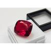 Mozambique Red Ruby 15+ Ct Cushion Cut Certified Beautiful Loose Gemstone