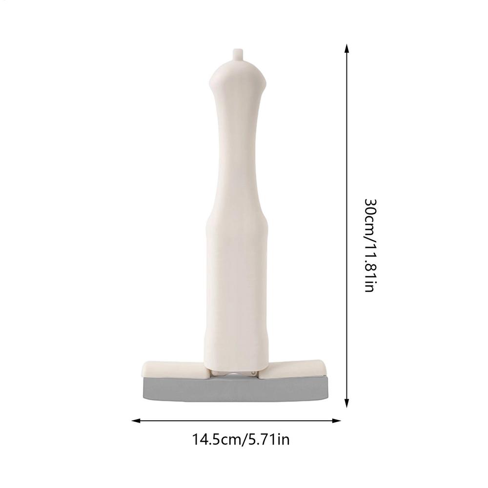 Portable Mop Bathroom Mop Self-Squeeze Scrubber Absorbent Quick-Drying Duster Cleaning Floor Cleaner For Household Apartment