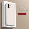 OPPO A6S Pure Color Liquid Silicone Case: Drop-Proof, Fully Enclosed, Straight Edge, Soft Phone Case