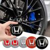 Car Wheel Center Hub Cap Rim Cover Emblem Stickers For Jazz CR-V Civic Fit Accord City Vezel S660 Odyssey HR-V Accessories