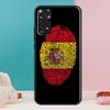 Nationale Flagge Fingerabdruck Hülle Für Xiaomi Redmi Note 13 Pro 14 12 11 9 10 9S 10S 11S 12S Redmi 14C 13C 10C 12C Abdeckung