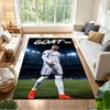 Cristiano Ronaldo Carpet Perfect for Bedrooms Outdoor Playrooms Decorate Room Antislip Carpet Office Home Decor Gift for Festivals