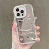 Hello Kitty Protective Case With Mirror Surface And Anti Fall Durable Acrylic For Kids And Teens