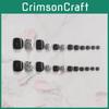 J-17 Black Silver Gradient Detachable Toe Nail Stickers Handmade Flashing Uv Gel False Nail Patch
