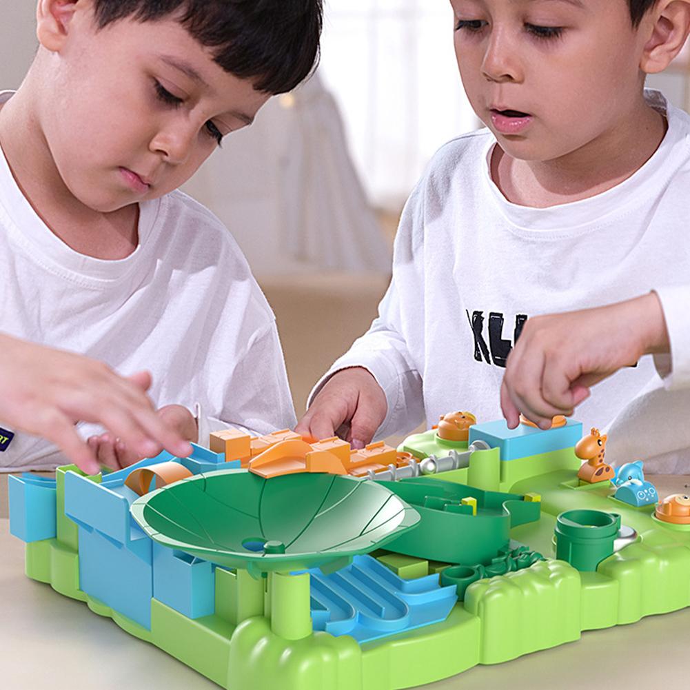 Track Maze Ball Toy Trackball Adventure Maze Ball Desktop Game Thinking Training Educational Toys Gifts For Kids
