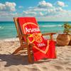 1pc A-Arsenal Beach Towel, Comfortable and Thick, and Swimming/Bath/Picnic/Camping Towel, Suitable for Seaside Beaches