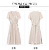 Western style summer dress, dignified and atmospheric short sleeved skirt