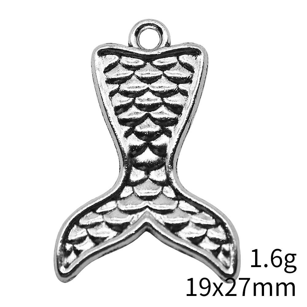 Back To School Charm Bracelet Italian Mermaid Charms Pendant Biz Pendants For Jewelry Crafting