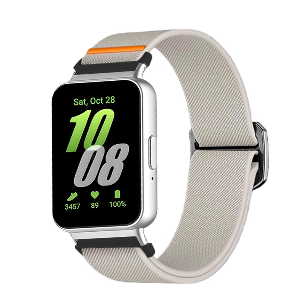 Nylon Loop Strap for Samsung Galaxy Fit 3 Adjustable Elastic Bracelet Watchband for iWatch Samsung Galaxy Fit3 Band Accessories
