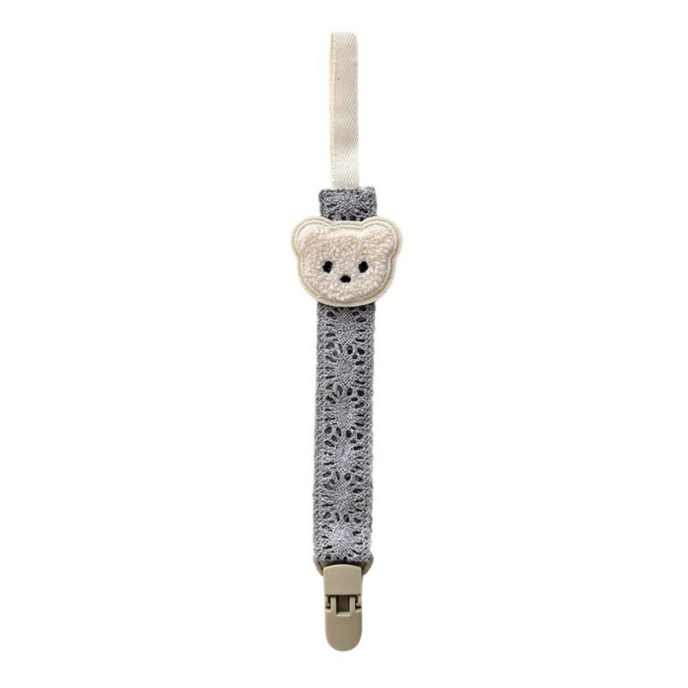 Catena Porta-ciuccio Orsetto Carino Cartone Animato Portatile Anti-caduta Porta-ciuccio Bambino
