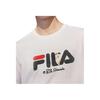 Fila X Pepe Shimada Co-Branded Casual Breathable Printed Sports T-Shirt Men Tops Standard-White F11M133196F-WT