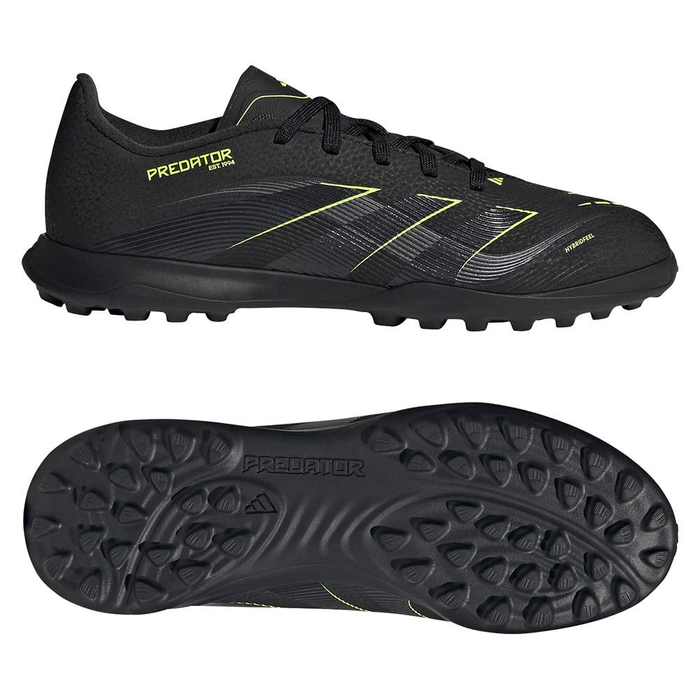 Adidas predator league soccer shoes hybridfeel upper black