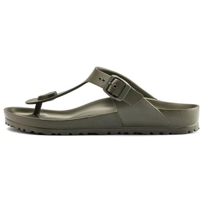 Кроссовки унисекс цвета хаки Birkenstock Gizeh Essentials Eva 1019143 35