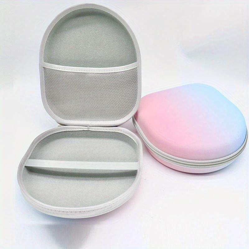 Oppbevaringsveske for hodetelefoner Gradientfarge Headsett-etui EVA PU Støtsikker Vanntett Beskyttelsesdeksel Bæreveske