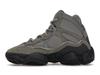Adidas Originals Yeezy 500 Mist Slate Suede Comfortable Slip-Resistant High-Top Unisex Casual Shoes GY0393