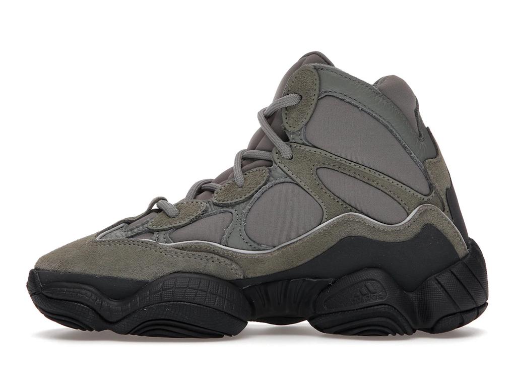 Adidas Originals Yeezy 500 Mist Slate Suede Comfortable Slip-Resistant High-Top Unisex Casual Shoes GY0393