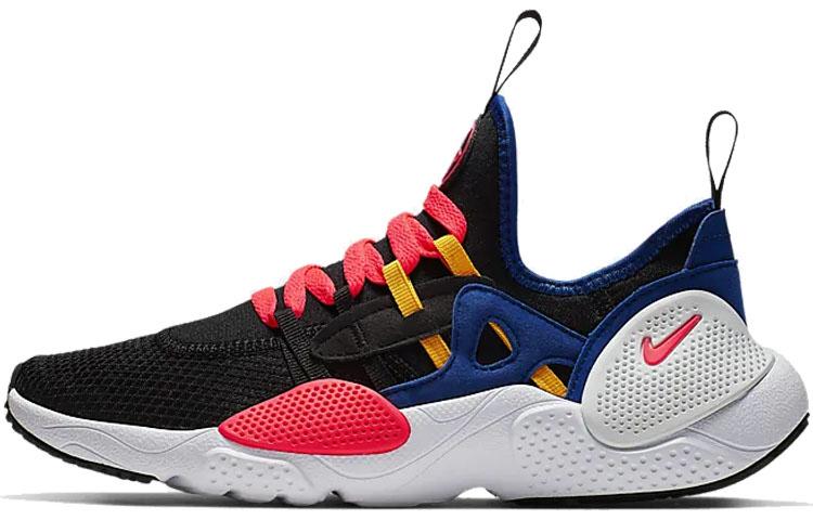 

Nike Huarache EDGE. TXT Нескользящие Легкие Амортизирующие Низкие Детские Беговые Кроссовки Черно-Розовые Подростковые CD9272-002 36.5