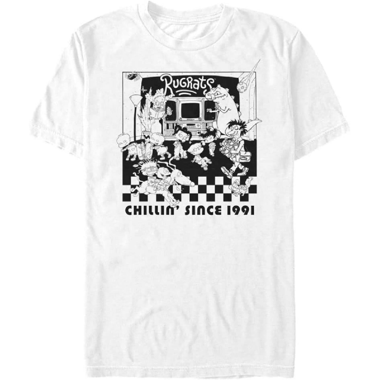 Nickelodeon Men s Big & Tall Rugrats Gang XXXXXL белый