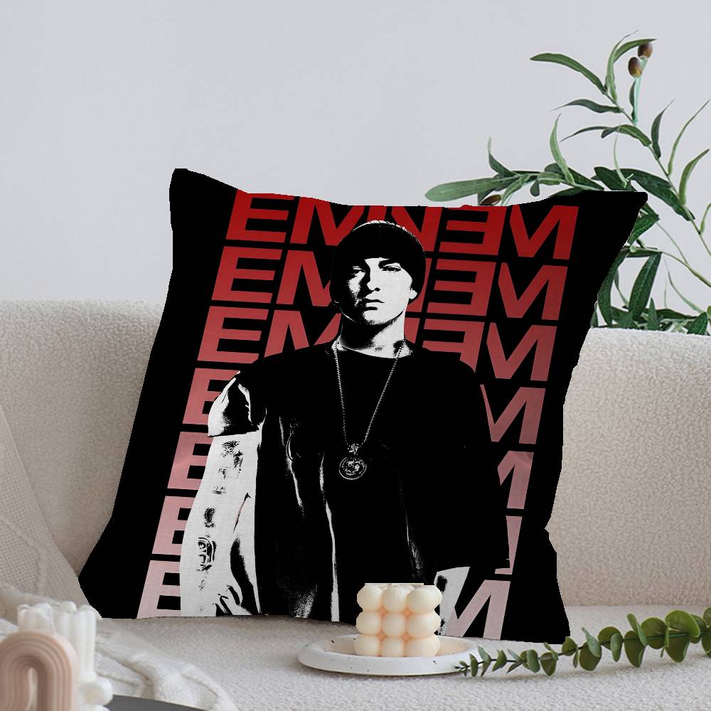 

E-Eminem 8 Миль Хіп-хоп Подушка Чохол для Подушки Наволочка Вітальня Диван Домашній Декор На Замовлення 20x20Inch