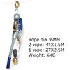 1T-2T Japanese style ratchet cable puller hand steel wire rope winch puller pulling wire grip Industrial grade webbing sling.