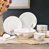 Picasso Friendship Flower 16-Piece Ceramic Dinnerware Set
