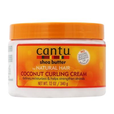 Sheabutter für natürliches Haar, Kokosnuss-Lockencreme 12 oz