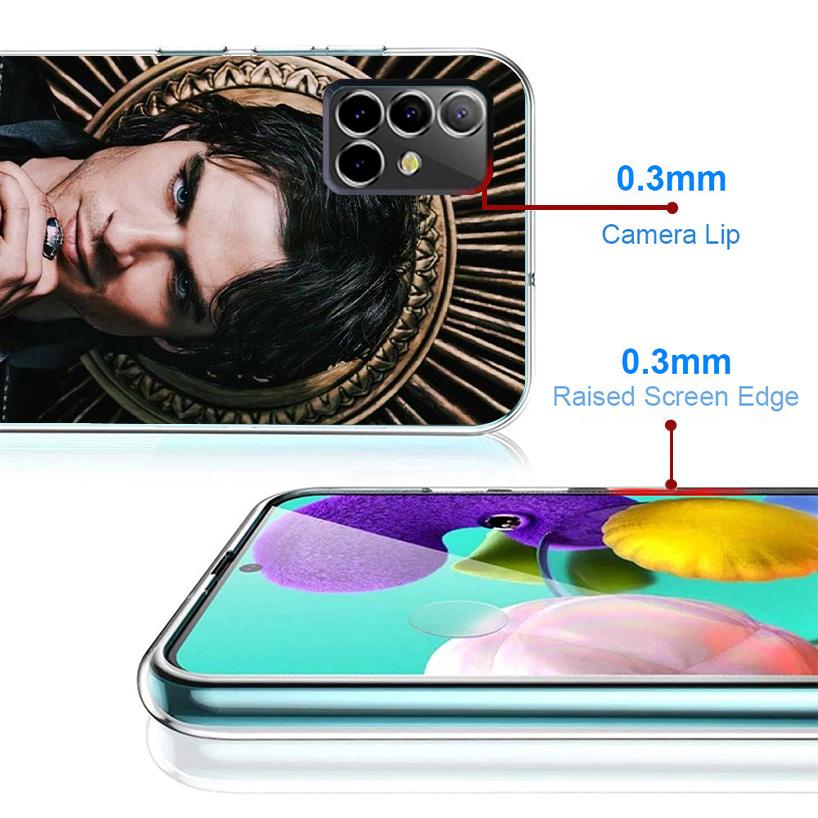 The Vampire Diaries Salvatore Phone Case For Samsung Galaxy A17 A16 A15 A14 A13 A57 A56 A55 A54 A53 A37 A36 A35 A34 A33 A26 A25