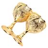 Zinc Alloy Wine Glass Gold Chalice Goblet Goblets & Chalices Shot Glass  For Wedding