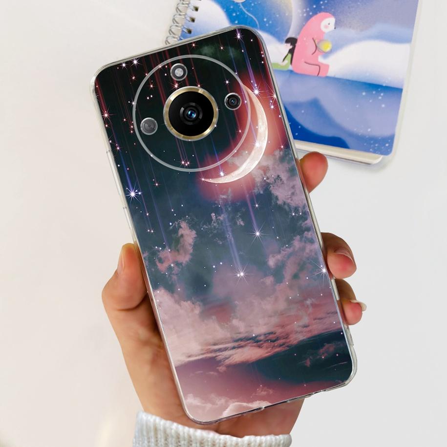 For Realme 11 Pro Plus Case RMX3740 RMX3741 Phone Cover Fashion Flower Butterfly Soft Silicone Funda For Realme 11 Pro 5G Bumper