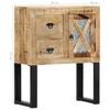 Sideboard 60 X 30 X 76 Cm Solid Mango Wood