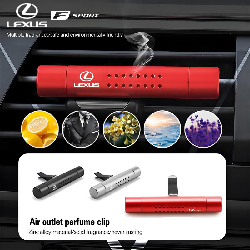 Car Vent Fragrance Diffuser Perfume Air Cleaner For Lexus F SPORT Plug-in Hybrid ES UX 300e GS GX IS LS LX LBX NX RX 350h 450h