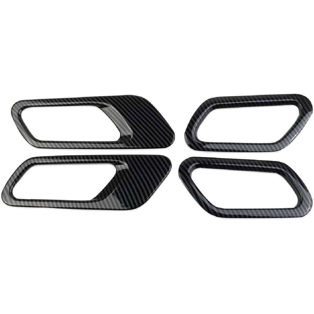 Carbon Fiber Inner Door Handle Cover Trim for 2022-2025 Nissan Pathfinder