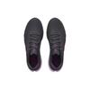 Under Armour Charged Breeze Fabric Low Casual Running Shoes Women Black Purple 3025130-109