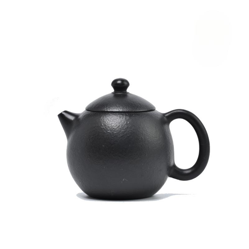 100ml Boutique Yixing Purple Clay Teapots Handmade Dragon Egg Black Pot Raw Ore Zhu Mud Kettle Chinese Zisha Teaset Teaware Gift