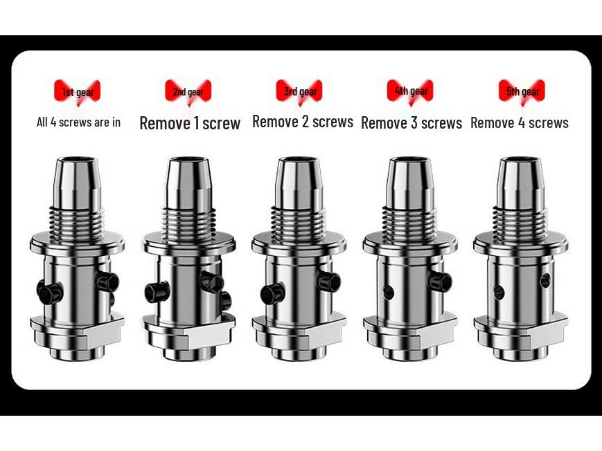 Nickel-Plated Mini Powder Actuated Nail Gun - Rustproof, All-Steel, Silenced Fastener for Ceiling Decoration