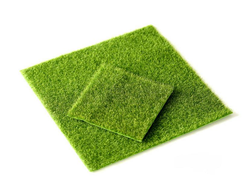 Artificial Turf for Photography Props: Mini Flocked Moss for DIY Micro Landscape Projects