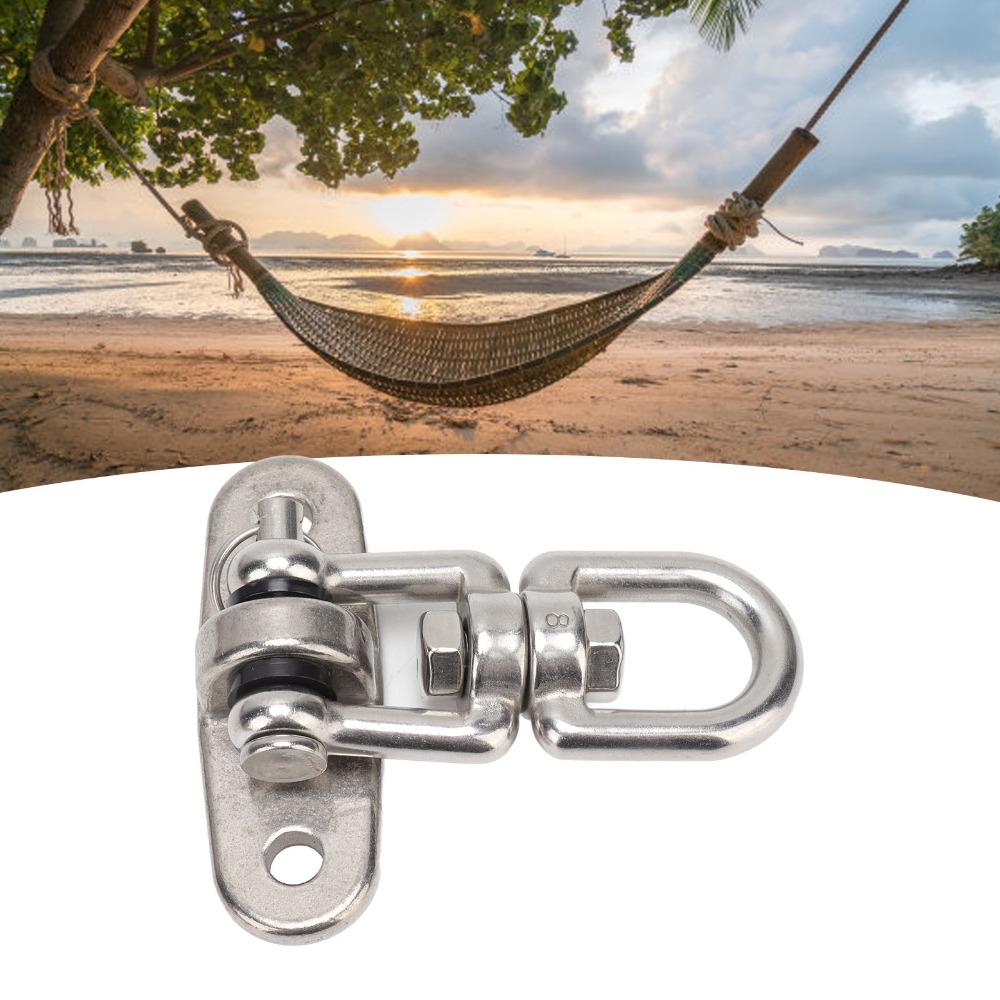Stainless Steel Heavy Duty Swing Hook 360 Degree Rotate Swing Hanging Hook  Swing Hanging
