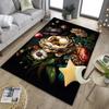 Elegant Floral Still Life Office Rug Chair Mat, Entryway Carpet, Suitable for Front Door, Bedroom, Living Room, Desk, Holiday Gift