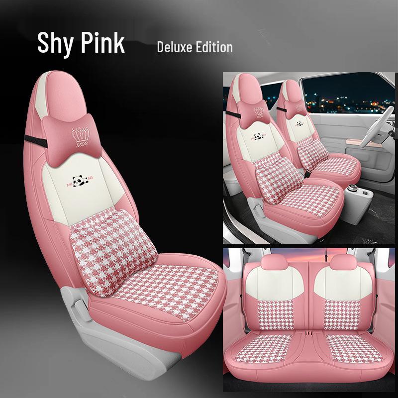 JXS Sports Leather Seat Cushion for Geely Panda MINI - All-Season Car Seat Cover