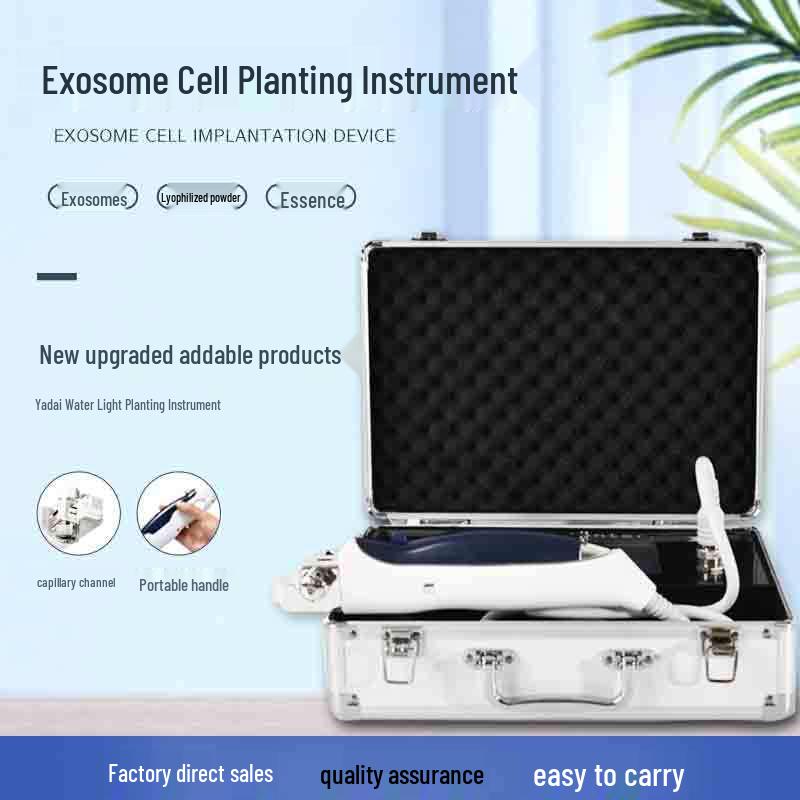 Exosome Facial Essence Hydrating Microcrystalline Device.