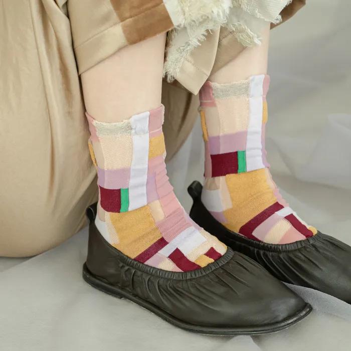 Moss Memory Socks - Pink [CQ-CT-25-1-SD3M-012]